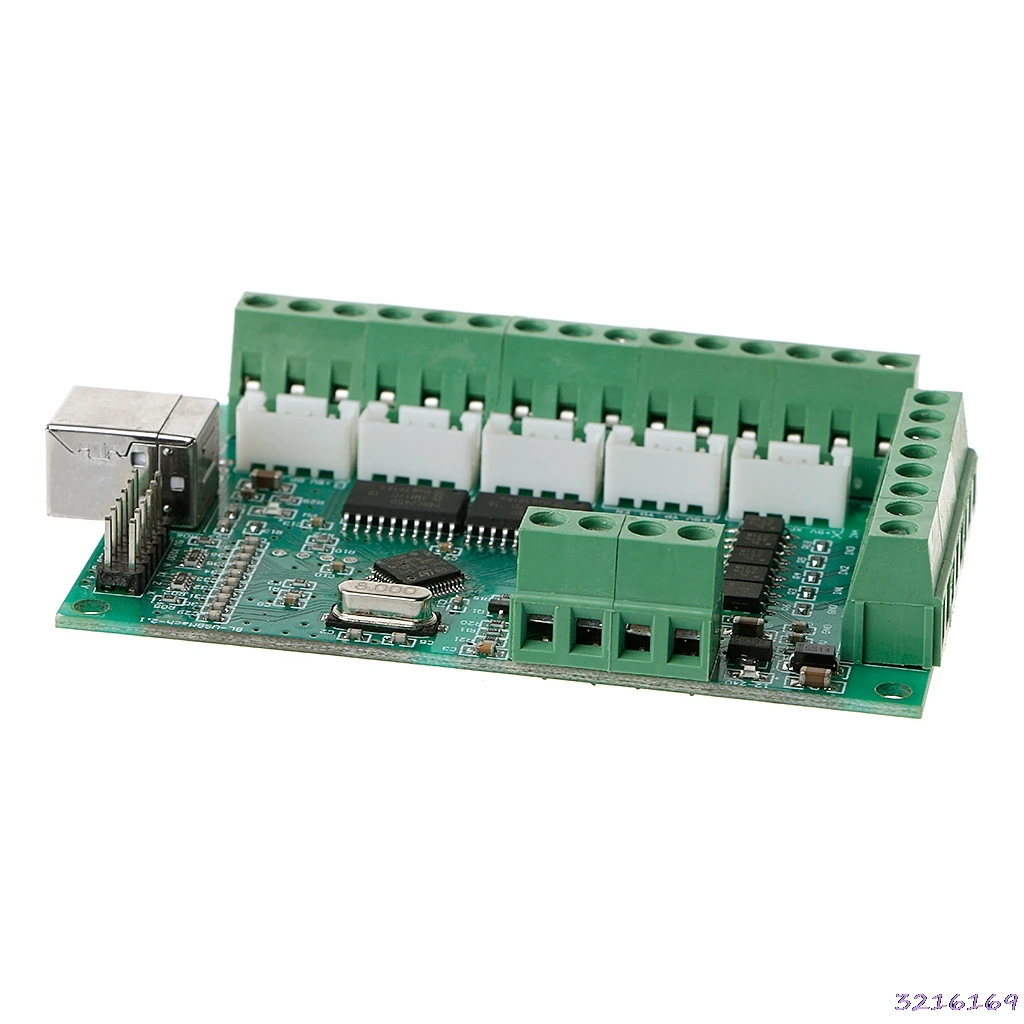 CNC USB MACH3 100Khz Breakout Board 5 осевой интерфейс драйвер контроллер движения|Драйвер