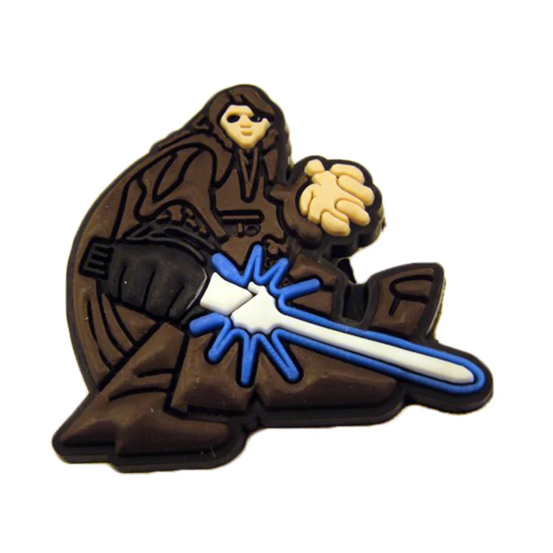 A5 Одна распродажа 1 шт. Star WarPVC подвески для обуви аксессуары для обуви украшения обуви пряжки аксессуары подходят браслеты Croc JIBZ - Цвет: A5