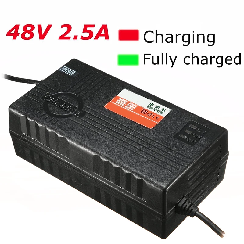 Зарядное устройство для аккумуляторов Mayitr 48 В 2 5 А 20 · ч|battery electric scooter|adapter for caradapter
