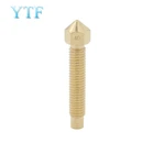 Удлинительное сопло 0,4 мм, медная, длинная Резьба M6 * 32 мм, для нитей 1,75 мм, 3,0 мм, для печатающей головки, длинные детали для 3D-принтеров, латунь