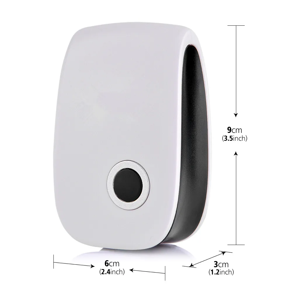 2 шт. синий светильник Ультразвуковой Отпугиватель вредителей Управление