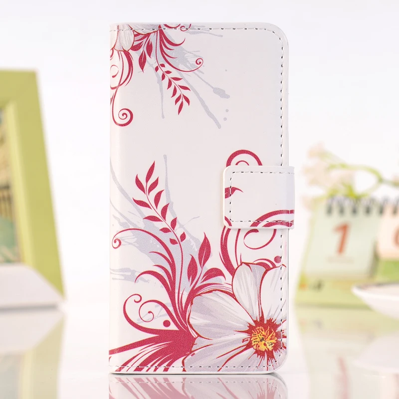 Для apple iphone 8 7 6 6 S Plus X XS MAX XR 5s SE 5 pu кожаный чехол для телефона с бабочками Fly Flower Painted flip Wallet слоты для карт - Цвет: gray flower