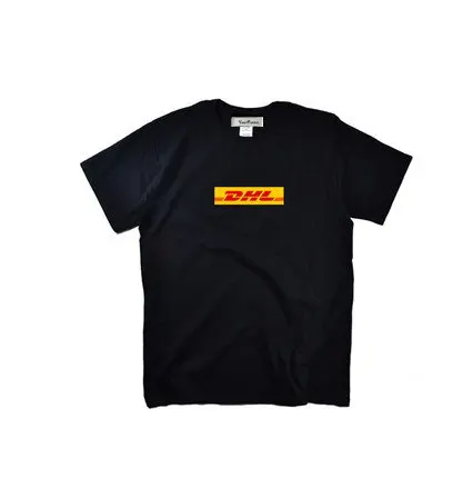 Лето Harajuku ins популярный стиль винтажная Повседневная футболка для dhl с буквенным