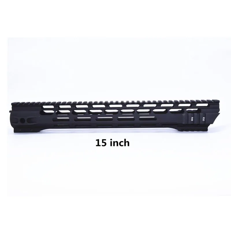 15 дюймов handguard AR-15 M4 M-LOK MLOK 7 10 12 15 дюймов Тонкий свободный поплавок Handguard Пикатинни кронштейн