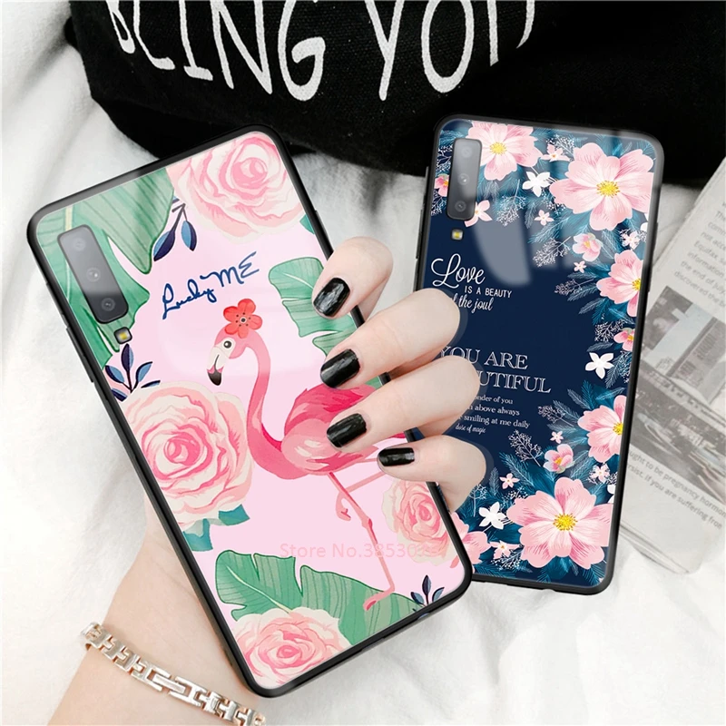 Чехол из закаленного стекла для телефона для samsung Galaxy A50 A70 A50S A30S A20 S10e S10 S9 S8 плюс A7 Примечание 10 Pro 10 плюс Чехол с рисунком в армейском стиле
