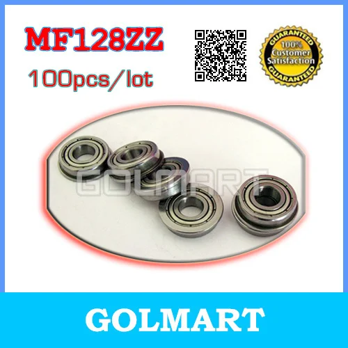 Фланцевые шарикоподшипники MF128ZZ/LF1280ZZ Размер 8*12*100*13 6*3 5 мм 0 8 шт.|bearing bearing|bearing