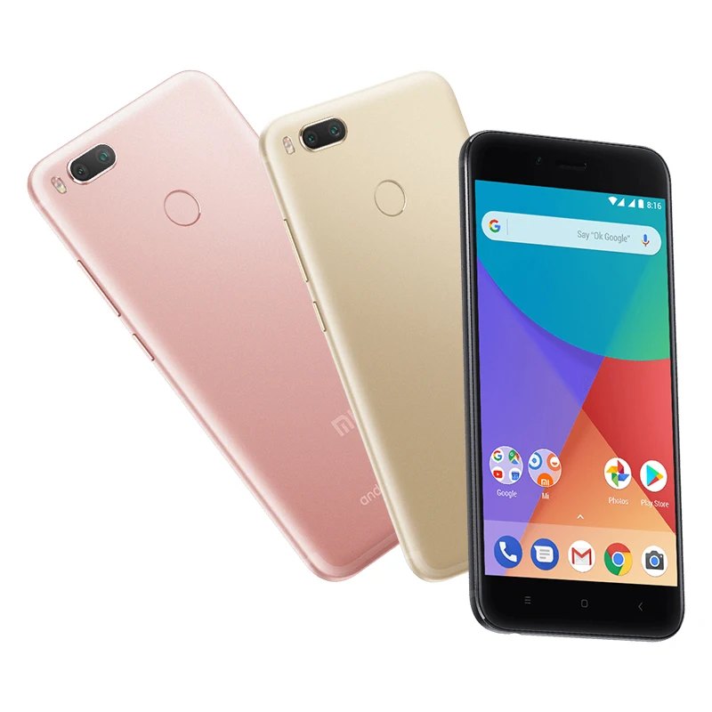 Global Version Original Xiaomi Mi A1 MiA1 4GB RAM 32GB ROM Snapdragon 625 Octa Core 12.0MP Dual Camera Android One Smarphone | Мобильные