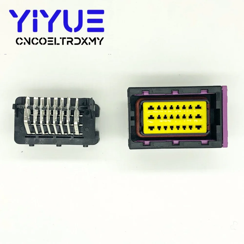 FCI ECU разъем 24 Pin 24 способ мужской и женский автомобильный корпус герметичные разъемы розетка 211PC249S8005