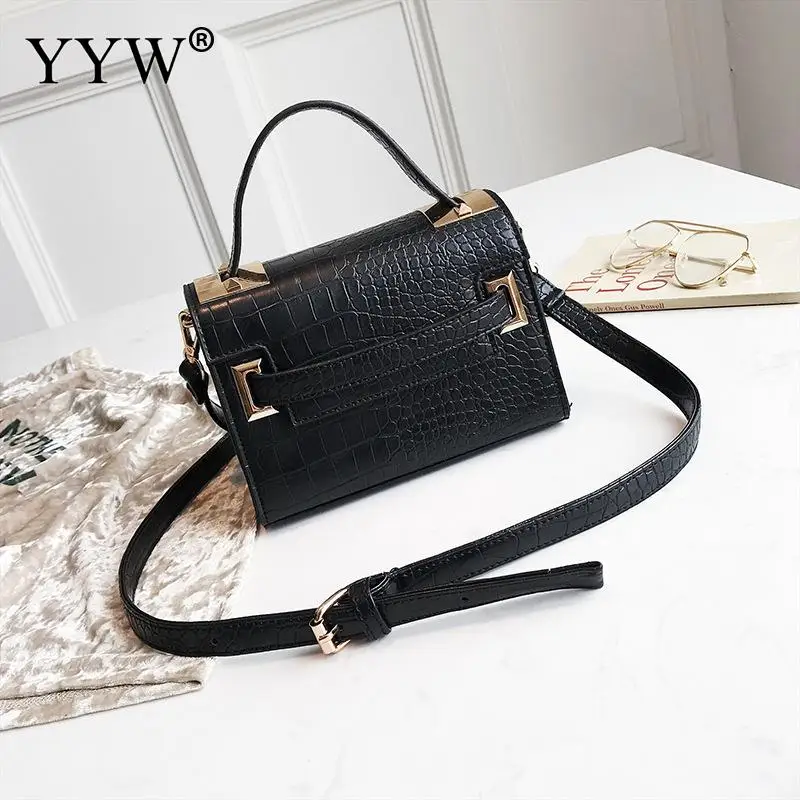 

Young Girl Women'S Bag White Black Small Handbag Fashion Box Shoulder Bags Female Tote White Crossbody Bags Purse Bolsa Feminina