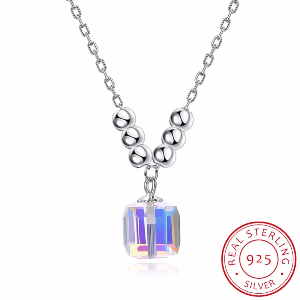Подвеска цепочка унисекс с кристаллами Swarovski|Ожерелья| |