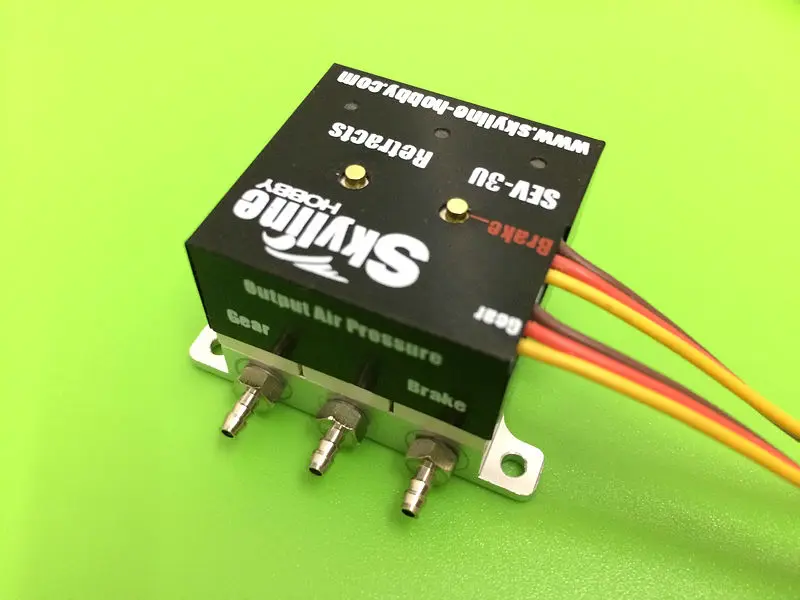 Электрический клапан 3 в 1 утягивающий тормоз для пневматического редуктора