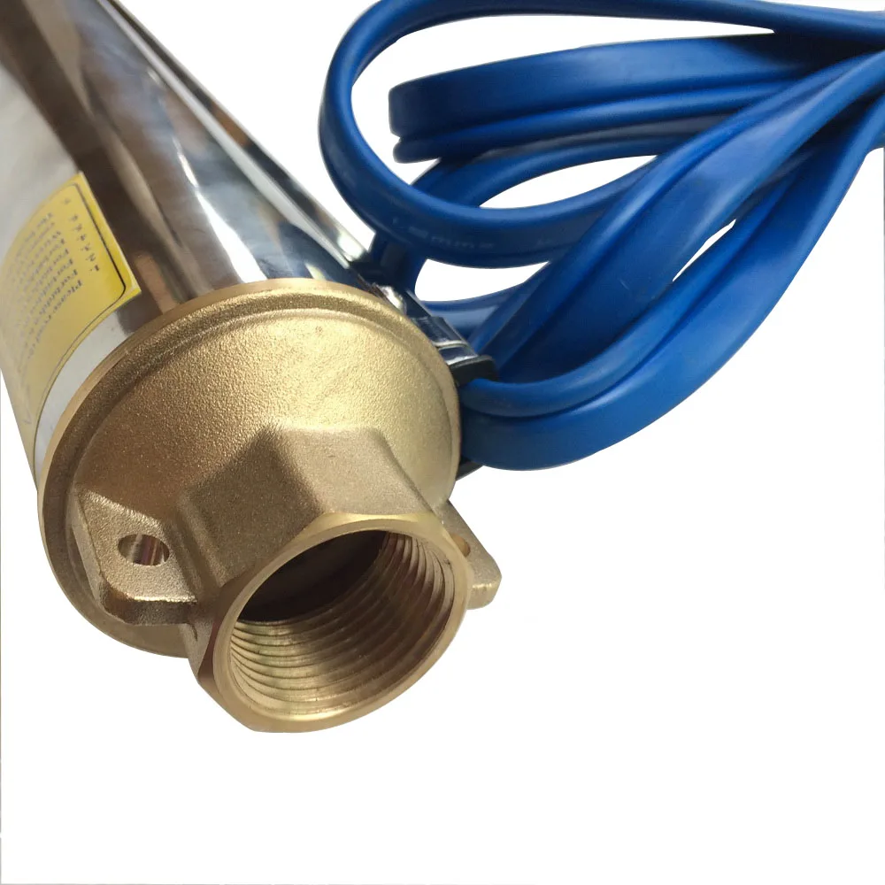 300W 400W 550W 600W DC48V Brushless high-speed solar deep water pump with permanent magnet motor for home &amp agriculture farm |