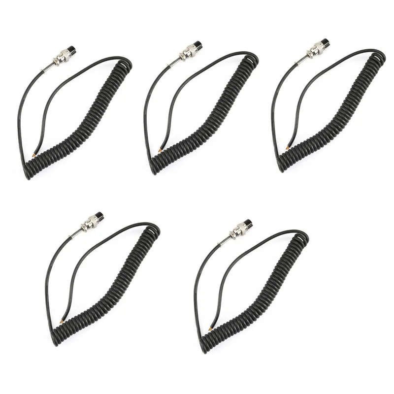 5 штук в наборе 8 pin Динамик микрофонный кабель Линия для BMW ICOM HM 36 IC 449C 229C Kenwood MC 44 261