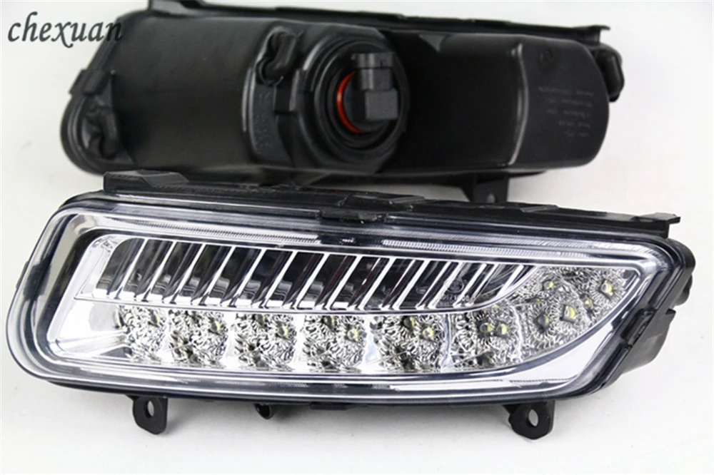 CSCSNL 1 комплект светодиодный одов для Volkswagen VW Polo 2010 2011 2012 2013 2014 DRL дневные ходовые