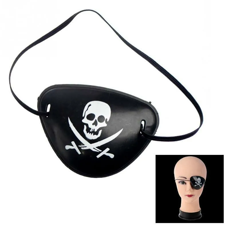 

4 X Pirate Eye Patch Boys Girls Kids Fancy Dress Halloween Party Costume Cosplay