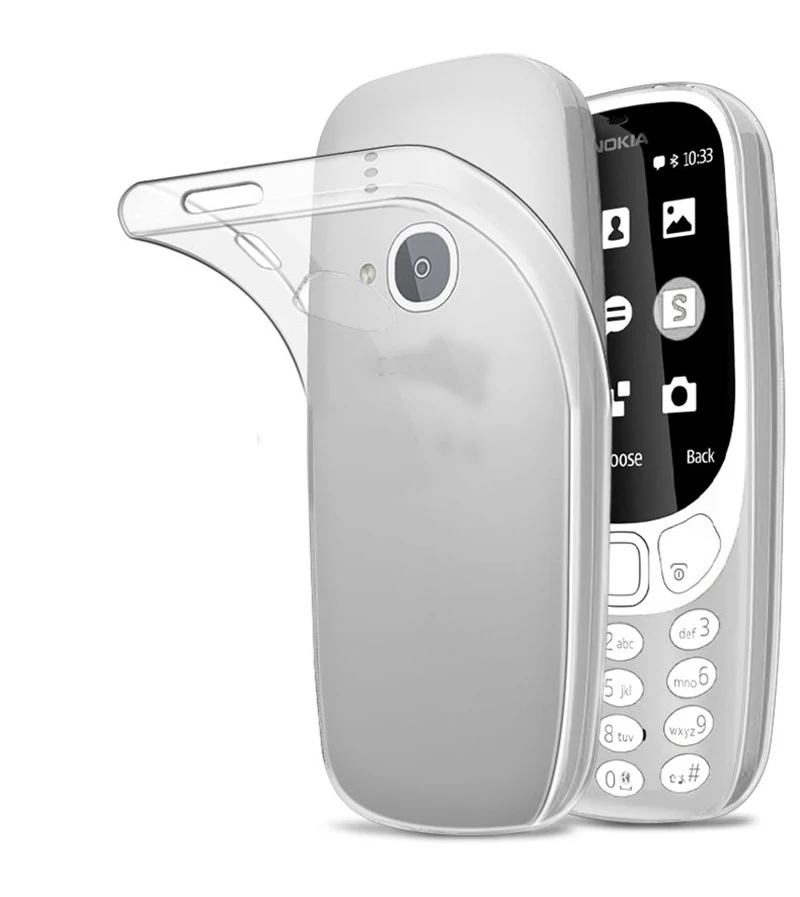 Мягкий силиконовый чехол из ТПУ для Nokia 3310 2017 TA 1030 матовый гибкий резиновый