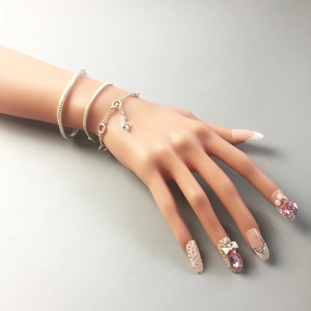 Treble Clef Music Charms Pendant Fit Bracelet &amp Bag Trendy Silver Plated DIY Accessories Good Making Jewelry Gift For Women | Украшения