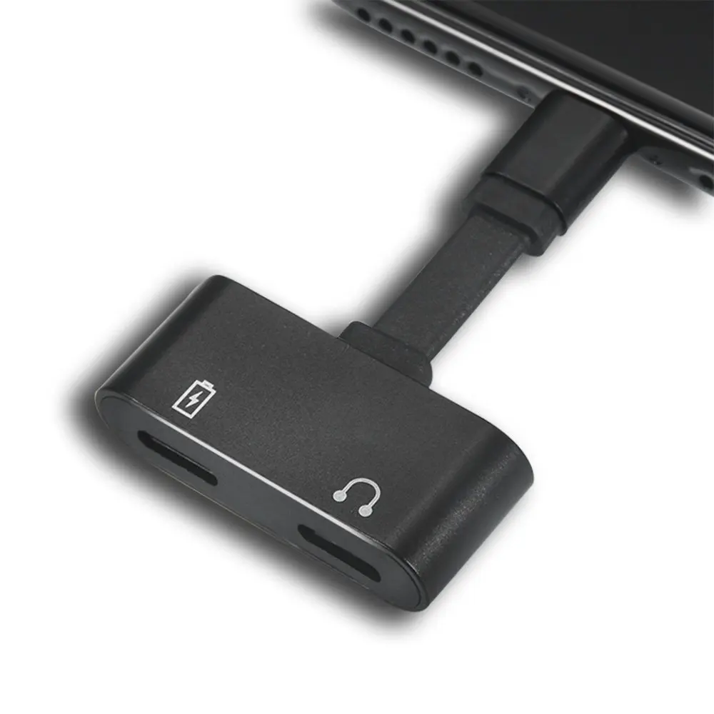 HBUDS 2 в 1 для адаптера молнии iPhone 7 зарядки адаптер 8 Plus 10 X Зарядное устройство