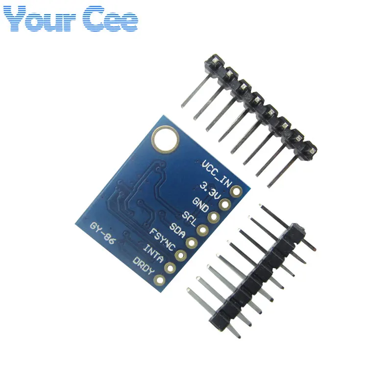 GY-86 10DOF MS5611 HMC5883L MPU6050 Модуль MWC управление полетом сенсор модуль