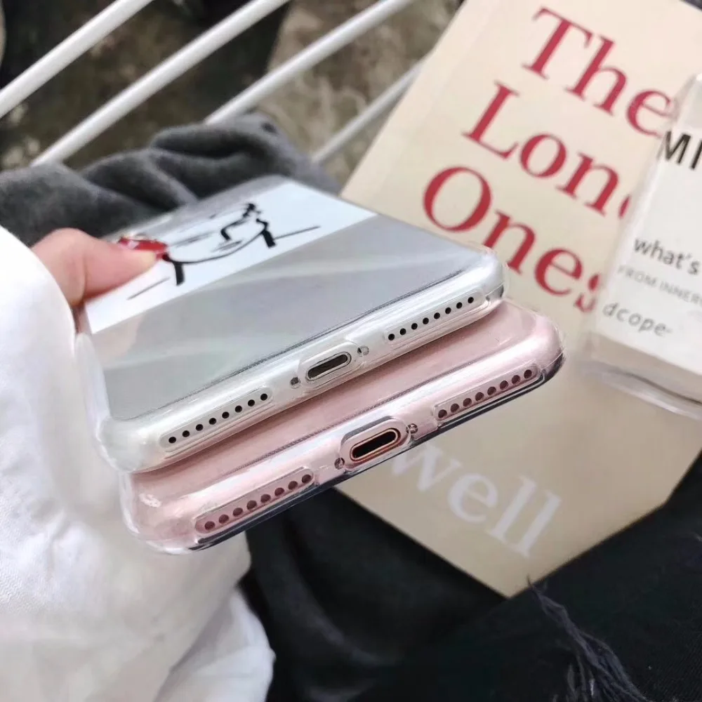 Абстрактный Книги по искусству телефон чехол для iphone х 6 S 7 8 плюс Милые C Ун пары