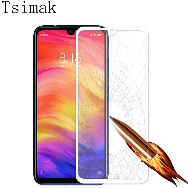 Закаленное стекло Tsimak для Xiaomi Redmi Note 7 6 Pro 5 Plus 4X 5A 6A S2 A2 Lite полное покрытие защитная