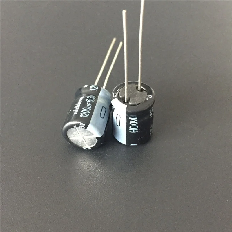 10 шт. 1200 мкФ 6 3 В NICHICON HD серия 10x12 5 мм Чрезвычайно низкое сопротивление 6.3V1200uF