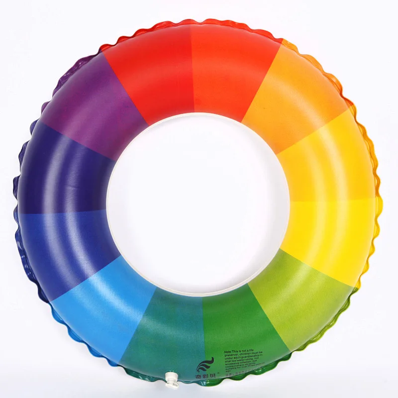 

Kids Children Adult Swimming Circle Inflatable Life Buoy Thickening Armpit Sitting On Seat Ring Swimming Laps