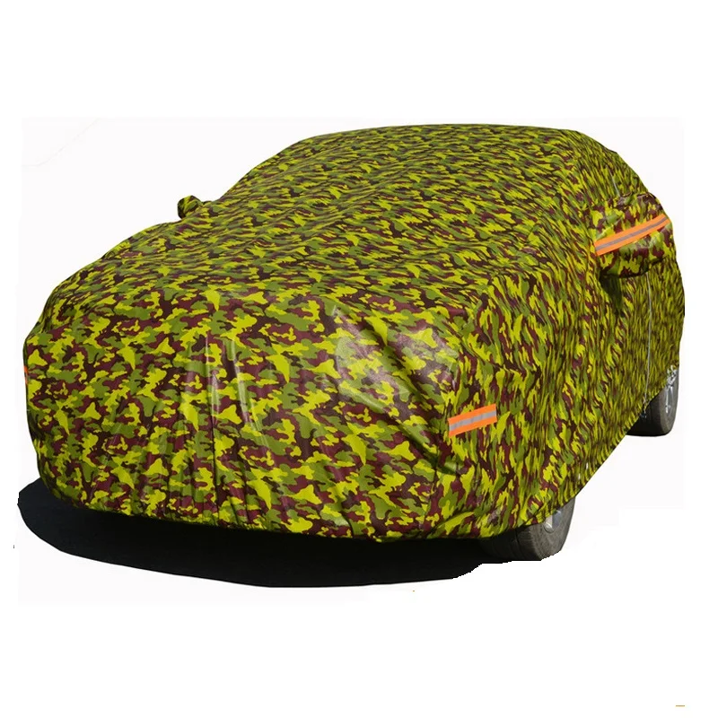 Водонепроницаемый камуфляжный чехол для автомобиля двухслойный зимний