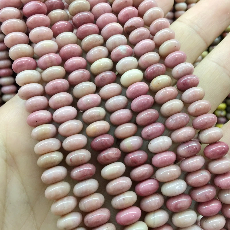 9 Colors Fashion Natural Stone Beads Rondelle Wheel 8 mm Round Abacus DIY Jewelry Making Labradorite Rhodonite Jaspers etc | Украшения и