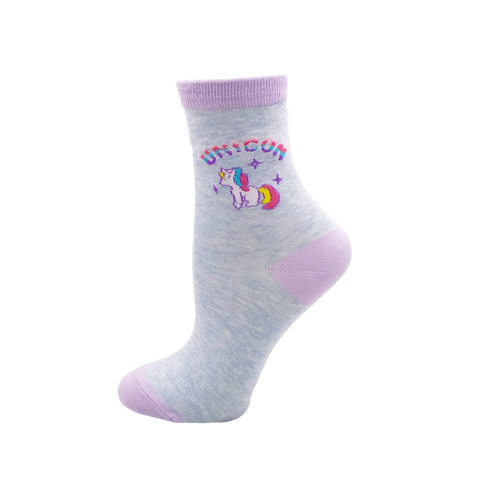 Женские летние носки YEADU милые розовые в стиле Харадзюку с милым мультяшным