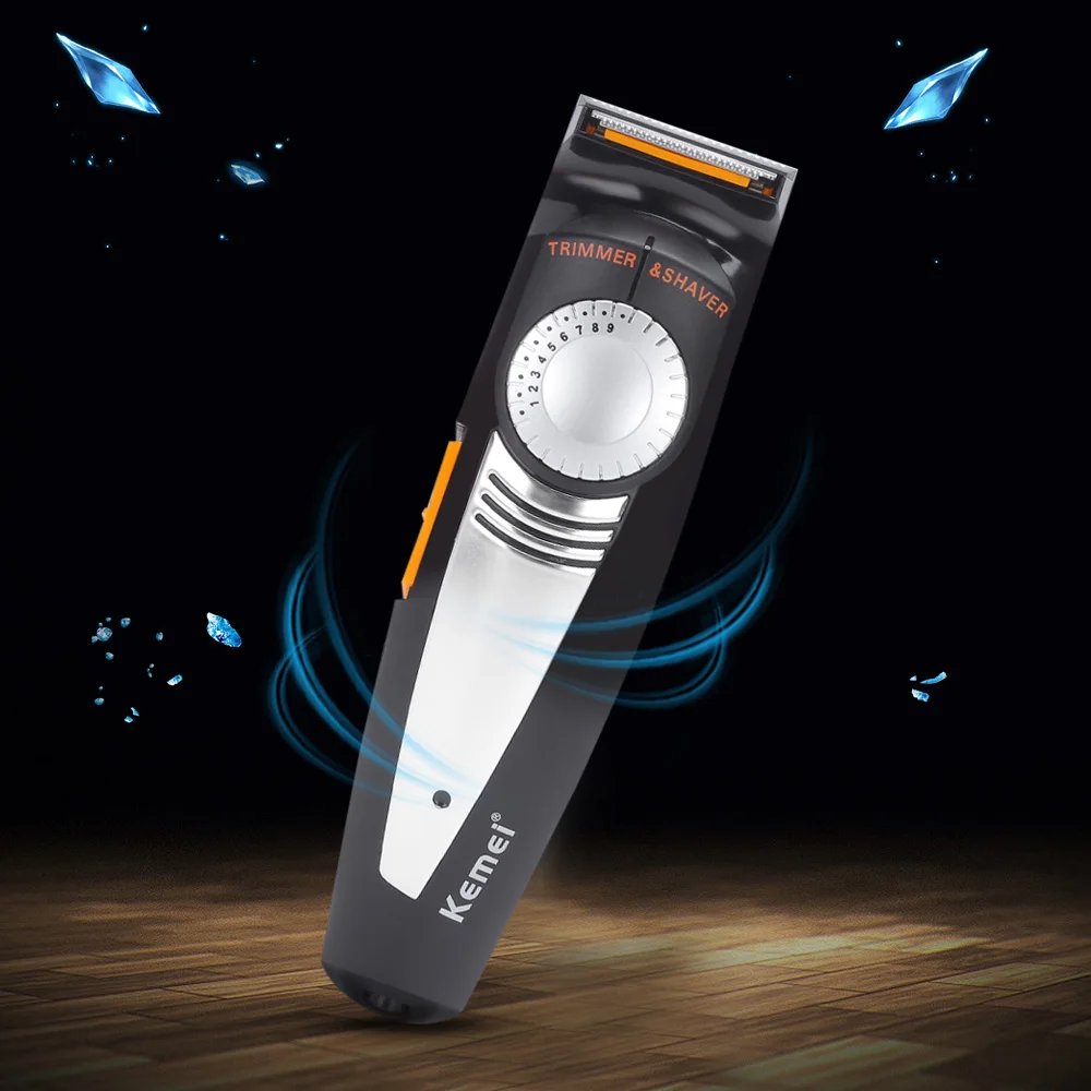 Kemei KM - 819 Rechargeable 3D Dual Floating Electric Shavershaving blades 2 in 1 Multifunction Men Shaver And Ha | Красота и