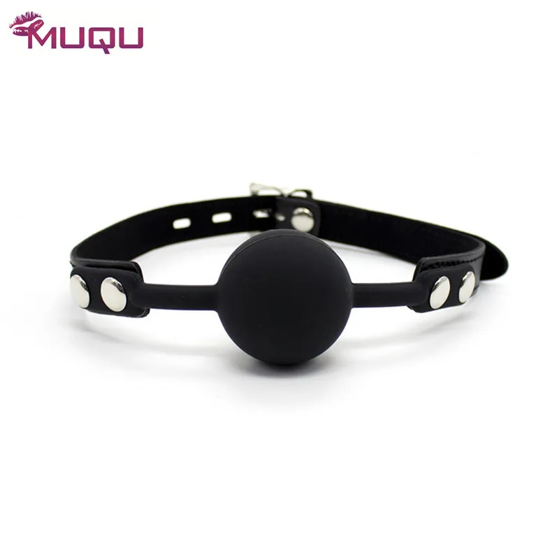 Силиконовый шарик кожаный кляп для рта черный розовый красный рот фаршированные