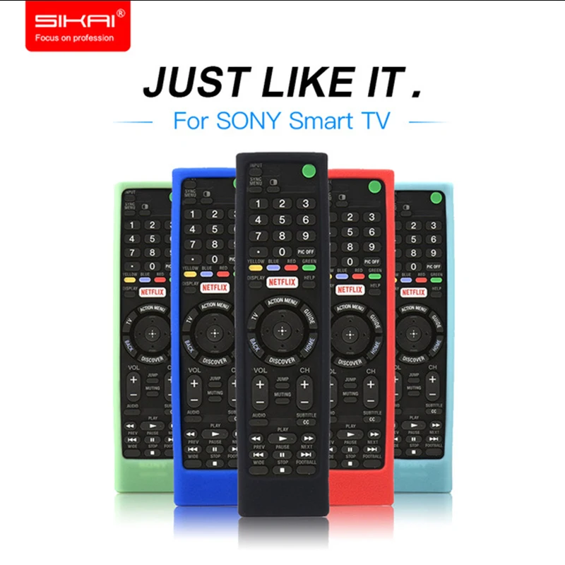 Мягкий силиконовый чехол SIKAI для SONY Smart TV с дистанционным управлением защитный RMF