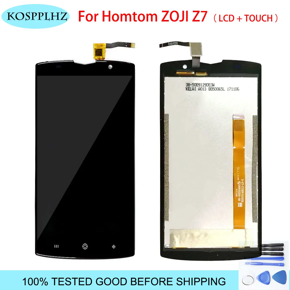 KOSPPLHZ оригинальный для Homtom Zoji Z7 ЖК-дисплей и кодирующий преобразователь