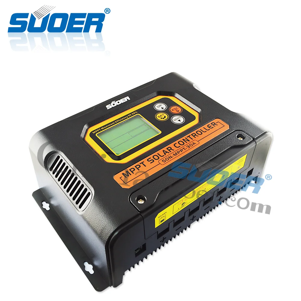 Suoer【 MPPT Контроллер заряда 】 новый дизайн контроллера системы солнечной батареи