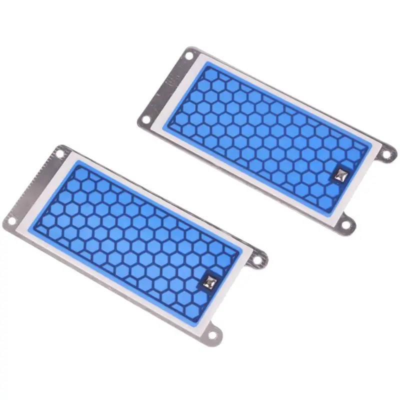 2 Piece Portable Ceramic Ozone Generator Double Integrated Ceramic Plate Ozonizer Air Water Air Purifier Parts-5G