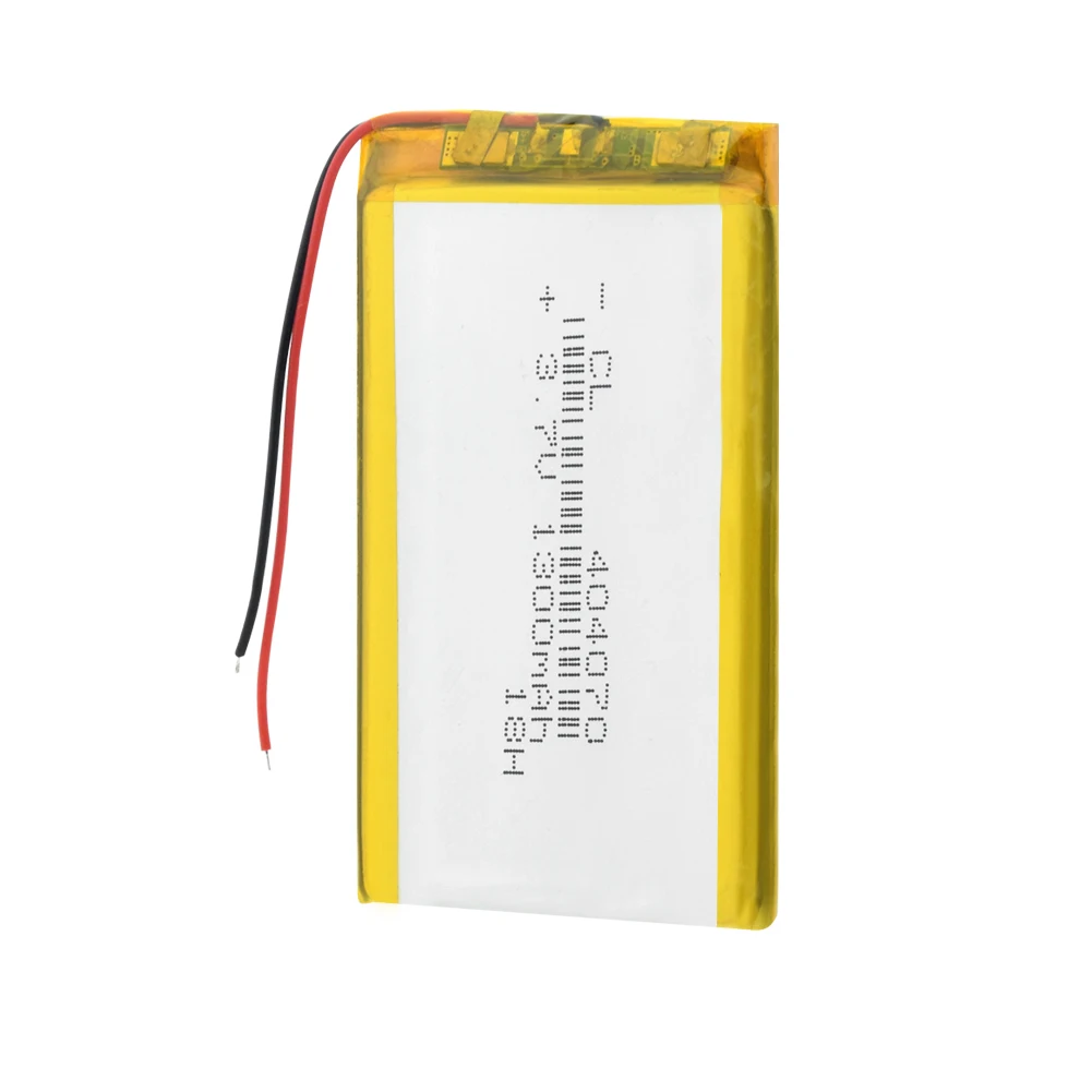 Полимерная батарея 1300 mah 3,7 V 404070 литий-ионная аккумуляторная батарея для умного дома dvr, gps, mp3, mp4, MID PDA psp power Bank, электронная книга