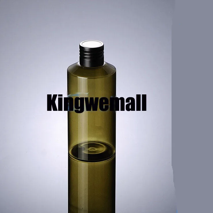 

Wholesale 300pcs/lot Capacity 150ml Empty PET Green Brown Bottle with Black Lids For Water Liquid or Cosmetic Packaging XJI43