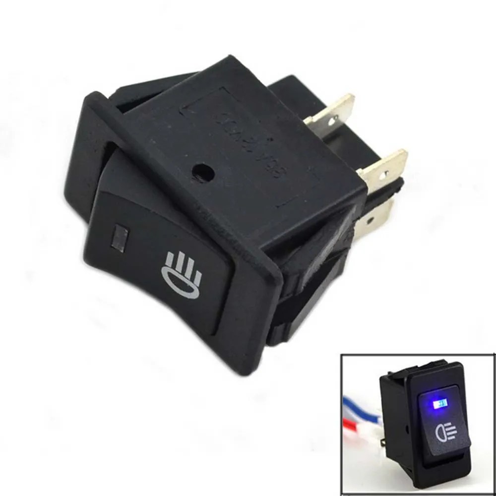 Кулисный Переключатель Jtron 12 в 35 А для модификации автомобиля 1 52 дюйма x 0 87