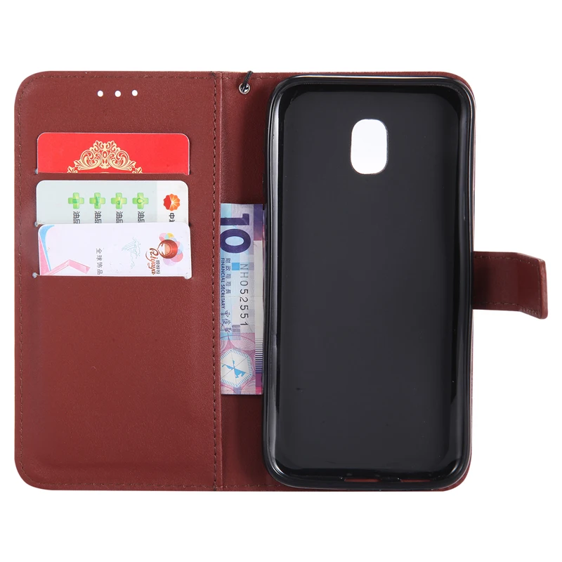 Кожаный чехол бампер для Samsung Galaxy J3 Pro 2017 книжка SM J330F J330F/DS J330G/DS J330N J330FN телефона с