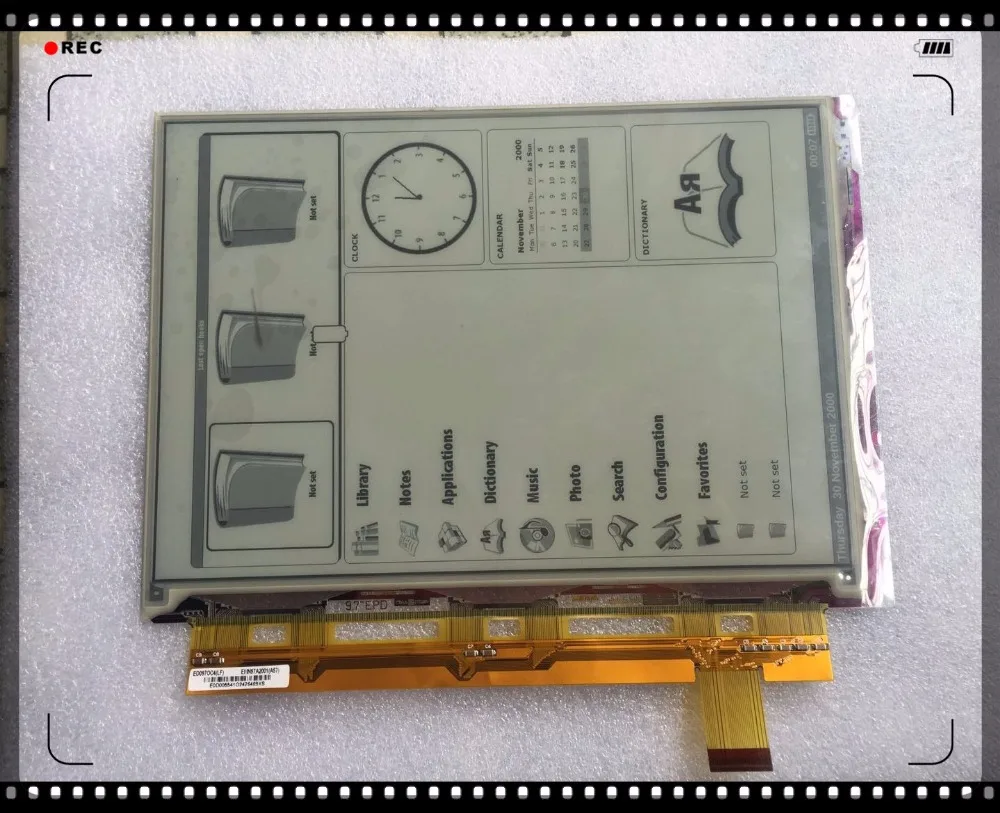 9,7 дюймов ED097OC4(LF) E-ink ЖК-дисплей для Onyx book m92sm titan Kindle DX DXG Ebook reader тест хороший для отправки