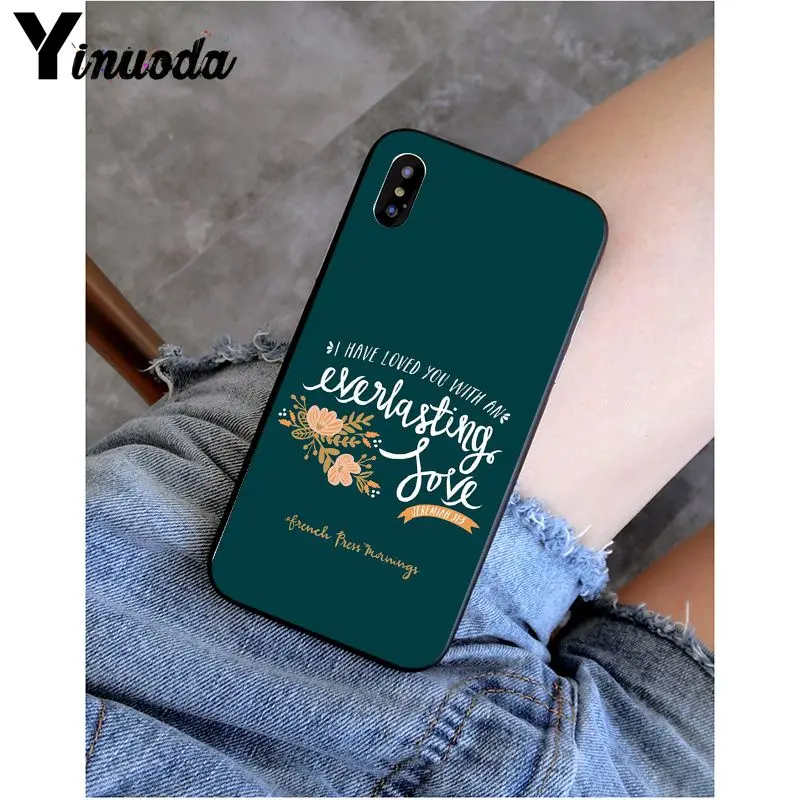 Чехол для телефона Yinuoda с текстом из Библии филиппинскими мотивами Иисусом