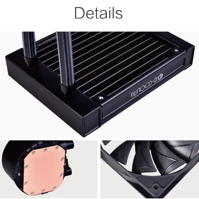 ID-COOLING FROSTFLOW X 120 cpu водяного жидкостного охлаждения радиатора для Intel/AMD