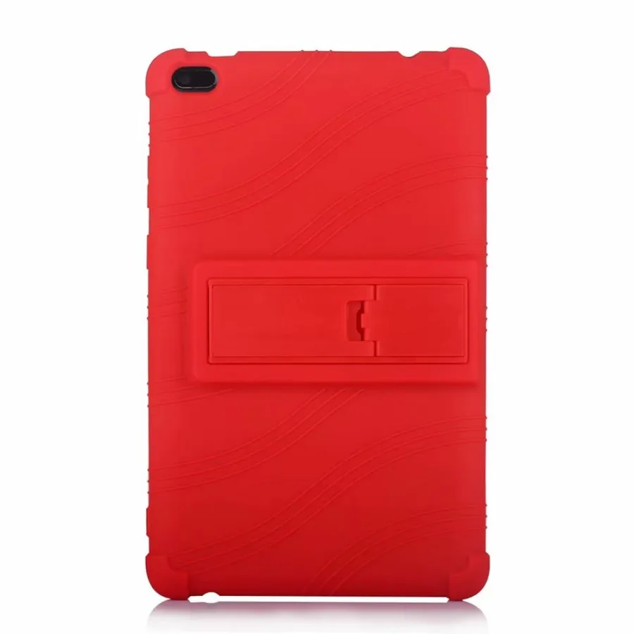 red Детский защитный противоударный чехол для lenovo TAB E8 TB-8304, мягкий чехол-накладка для планшета, Tab E8, TB-8304F Чехол+ пленка+ ручка - Цвет: red