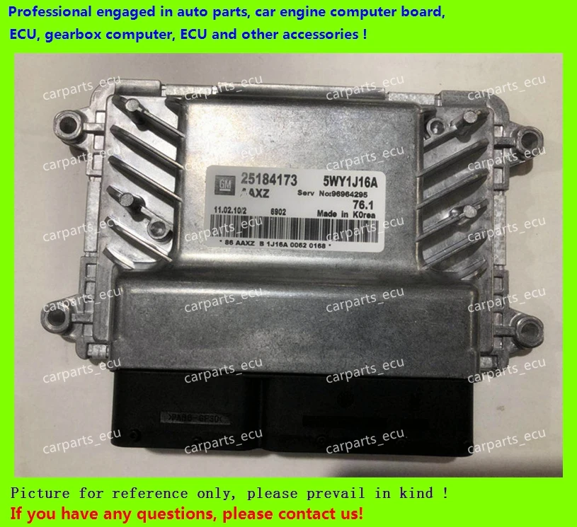Компьютерная плата для автомобильного двигателя/Chevrolet Cruze Epica ECU/электронный блок управления/автомобильный ПК/25184173