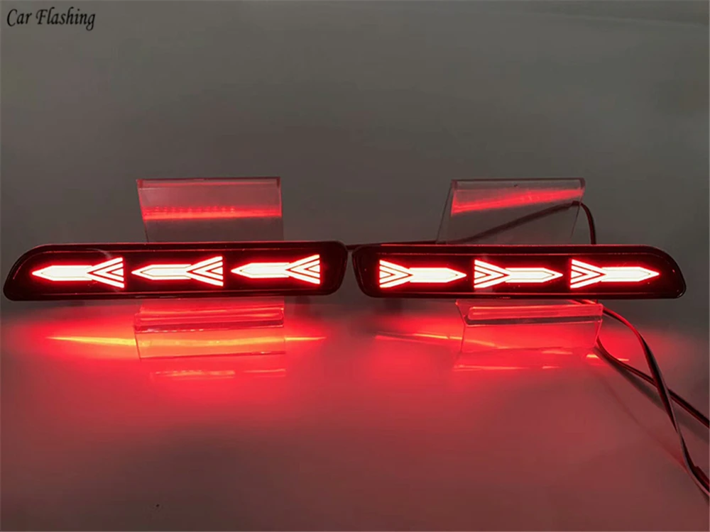 2 шт. Автомобильные светодиодные лампы для заднего бампера Suzuki Ertiga Ciaz Vitara Splash S Cross