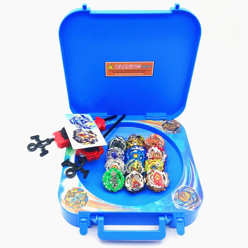 12pcs stadium 4 Все модели пусковых устройств Beyblade Burst игрушки GT со стартером и ареной Bayblade Металл fusion Бог волчок Bey Blade лезвия игрушки - Цвет: 12pcs stadium 4