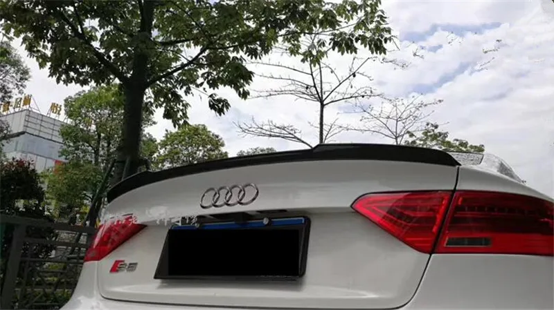 Carbon Fiber Spoiler For Audi A5 S5 RS5 Sportback 2009-2019 High Quality Spoilers Auto Accessories By EMS | Автомобили и