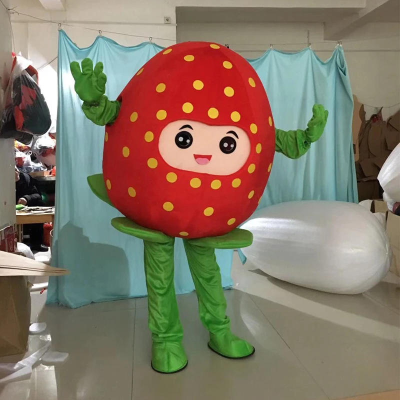Костюм mascot Клубничка костюмы для костюмированной вечеринки платья игр одежда