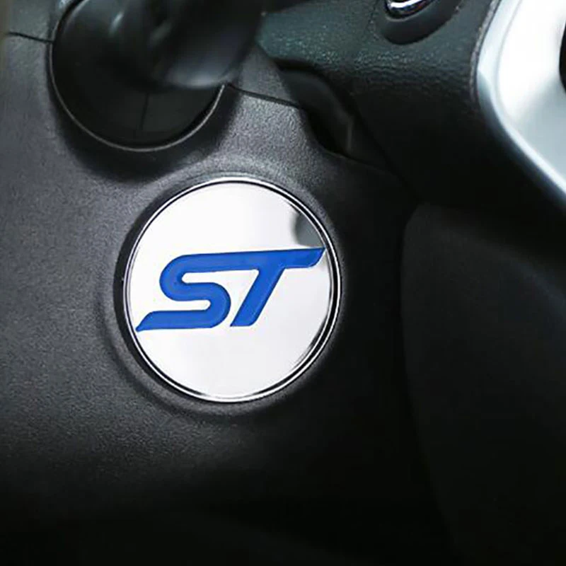 Мой хороший автомобиль ABS хромированные логотип St блестки ключ зажигания кольцо